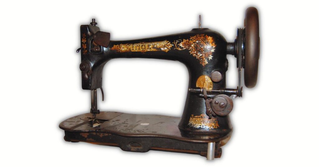 Antique Singer Sewing Machine Model