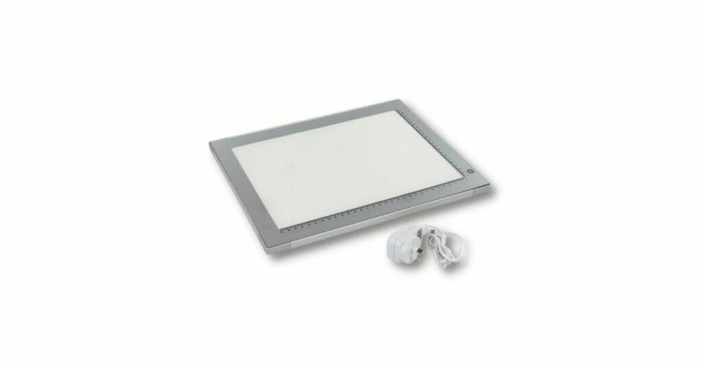 Birch Led Trace Pad With Frame A4