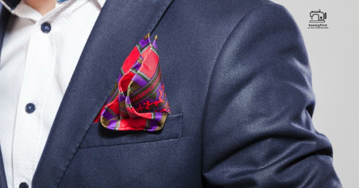 How to Make a Pocket Square with a Sewing Machine: The Easiest Way!