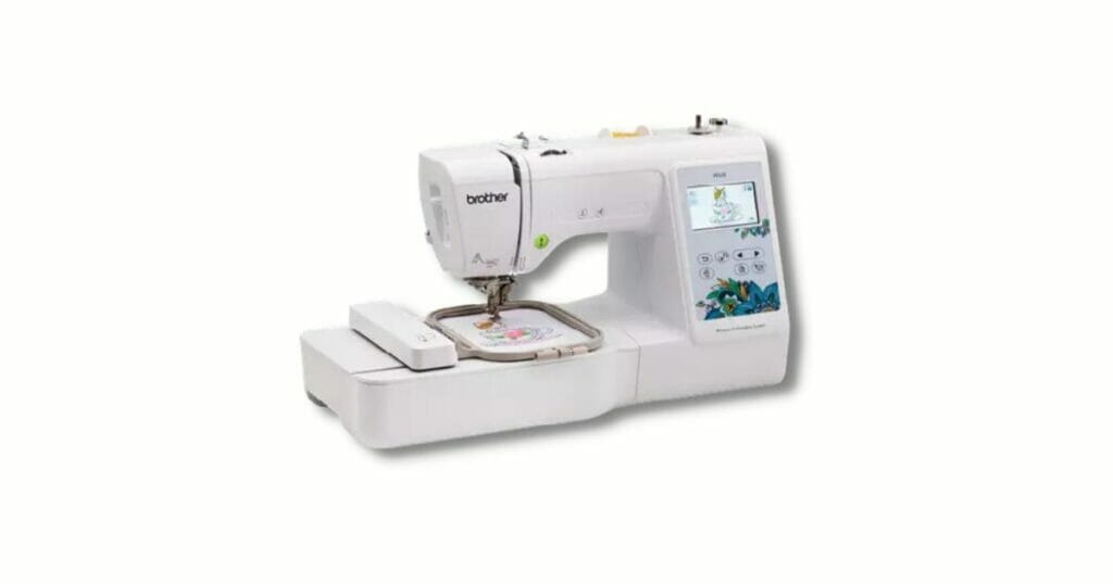 Brother PE535 best sewing machine for sewing and embroidery.