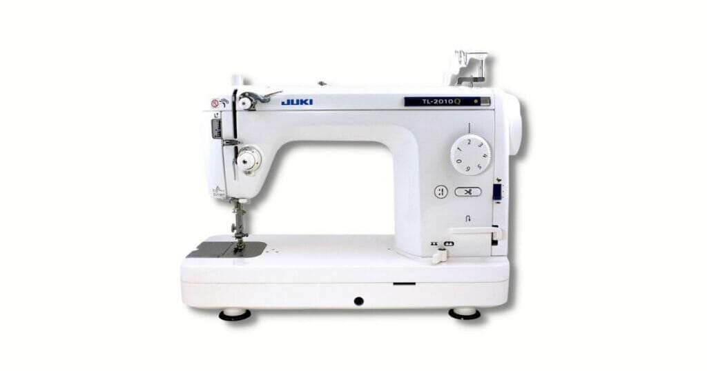 Juki TL-2010Q sewing machine for heavy fabrics